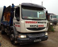 skip lorry - Sussex Waste Management Ltd